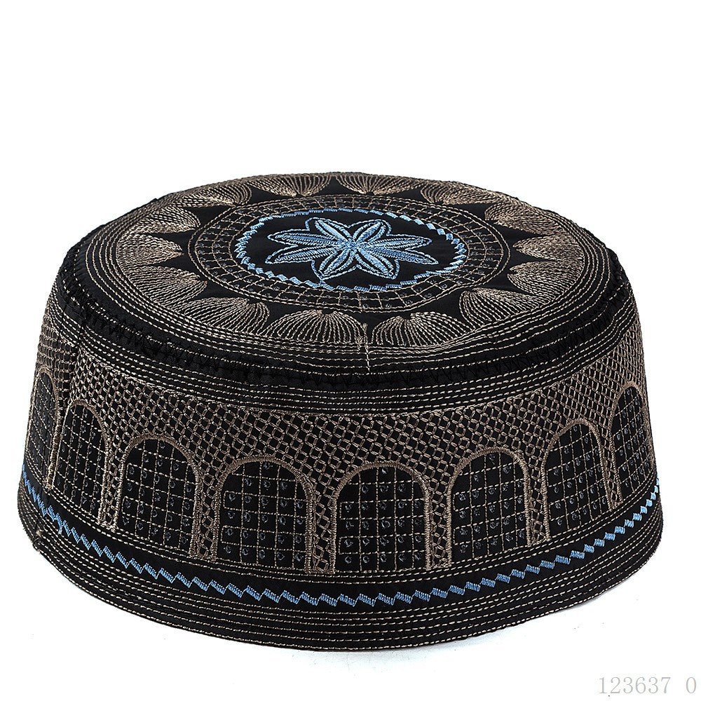 Embroidered Kufi Prayer Cap(MR088)