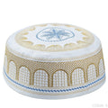 Embroidered Kufi Prayer Cap(MR088)