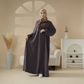Essential Premium Versatile Pockets Umbrella Cut Abaya (MA113)