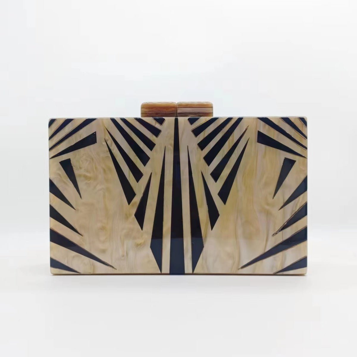 etro Zebra Pattern Dinner Bag  Acrylic Shoulder Chain Clutch for Women(MAC255)