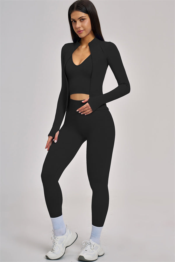 The Vision Jacket Tank Top Leggings 3-Piece Set