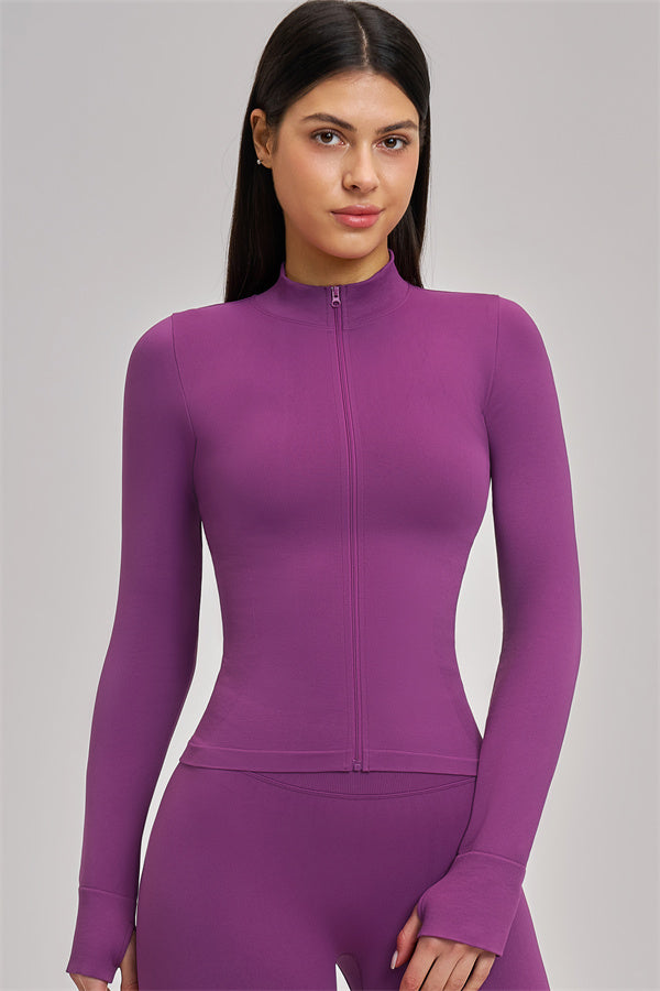 The Vision Jacket Sports Bra Shorts 3-Piece Set
