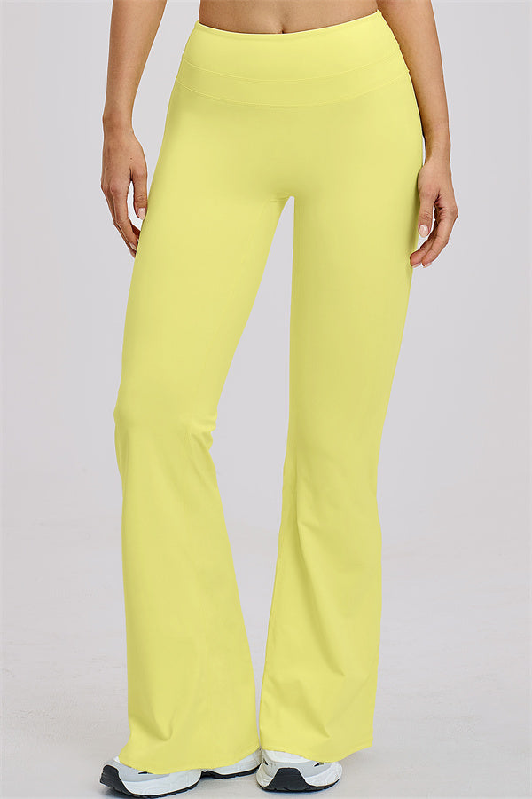 The Stride Crop Top Flared Leggings 2-Piece Set