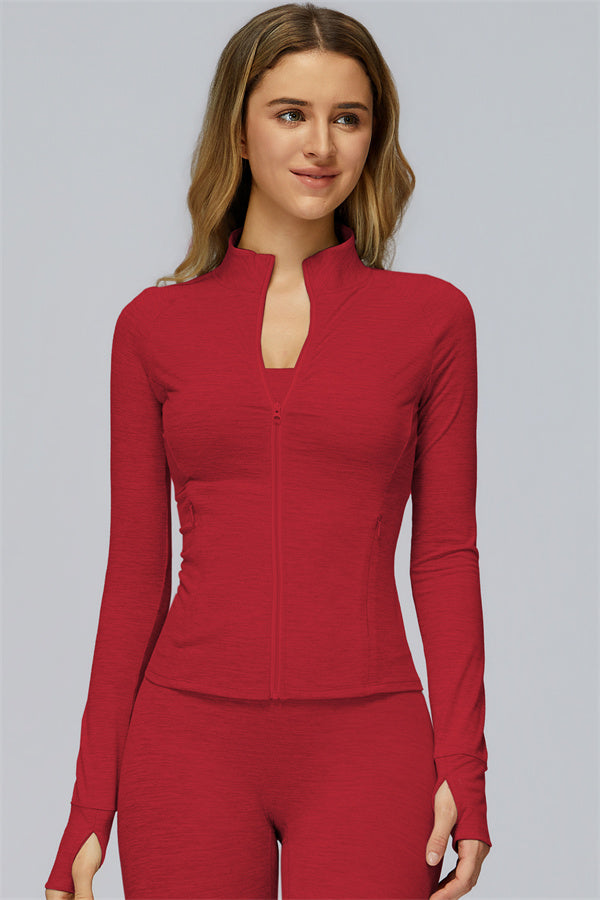 The Radiance Jacket Sports Bra Leggings 3-Piece Set