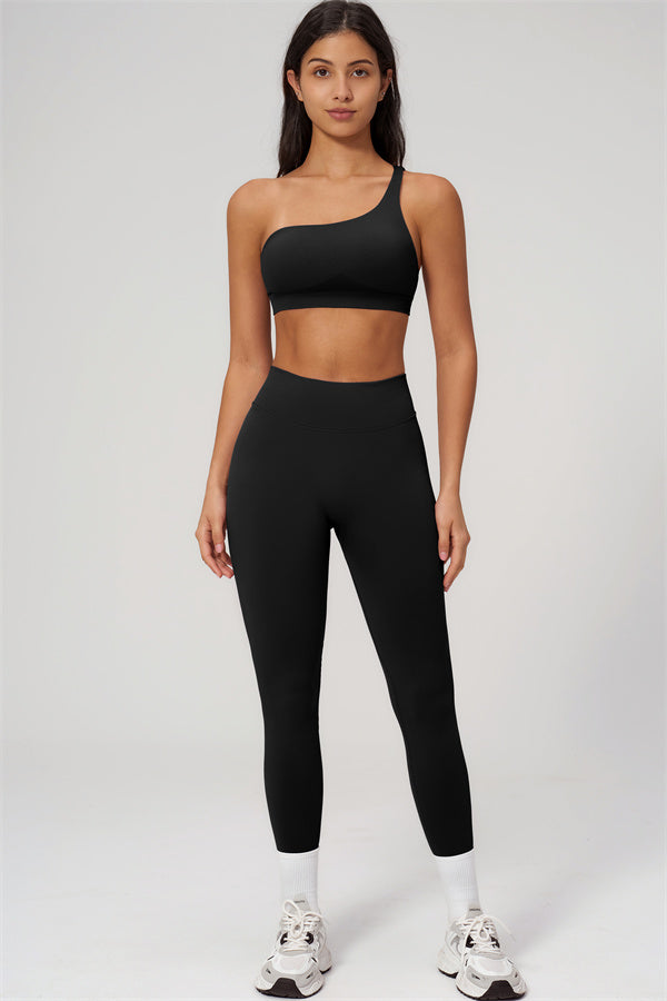 The Empower One-Shoulder Sports Bra