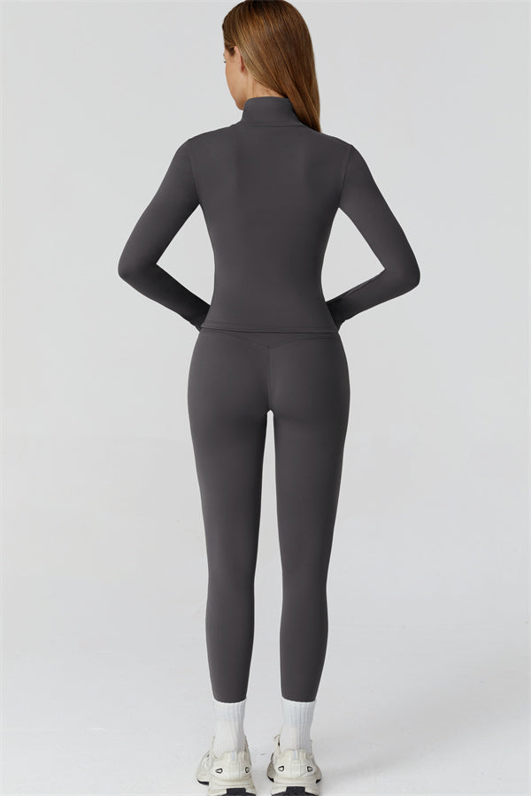 The Venus Zip Top Leggings 2-Piece Set