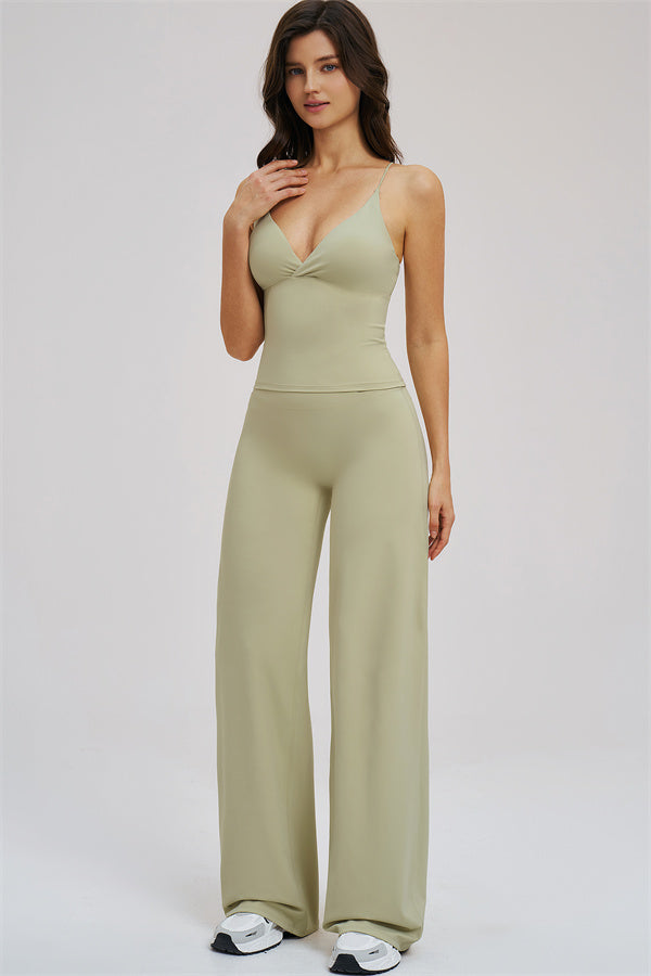 The Mosaic Tank Top Straight Leg Pants 2-Piece Set