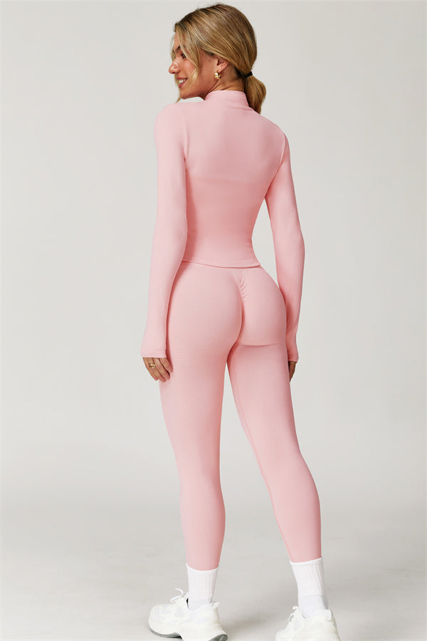 The Delight Jacket Sports Bra Leggings 3-Piece Set