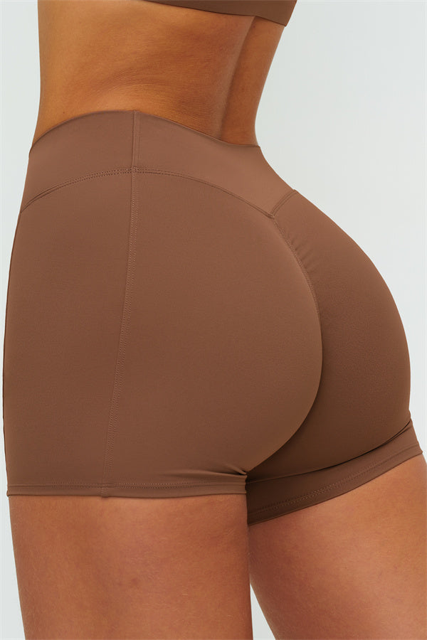 The Lushness Y-Back Sports Bra Shorts 2-Piece Set