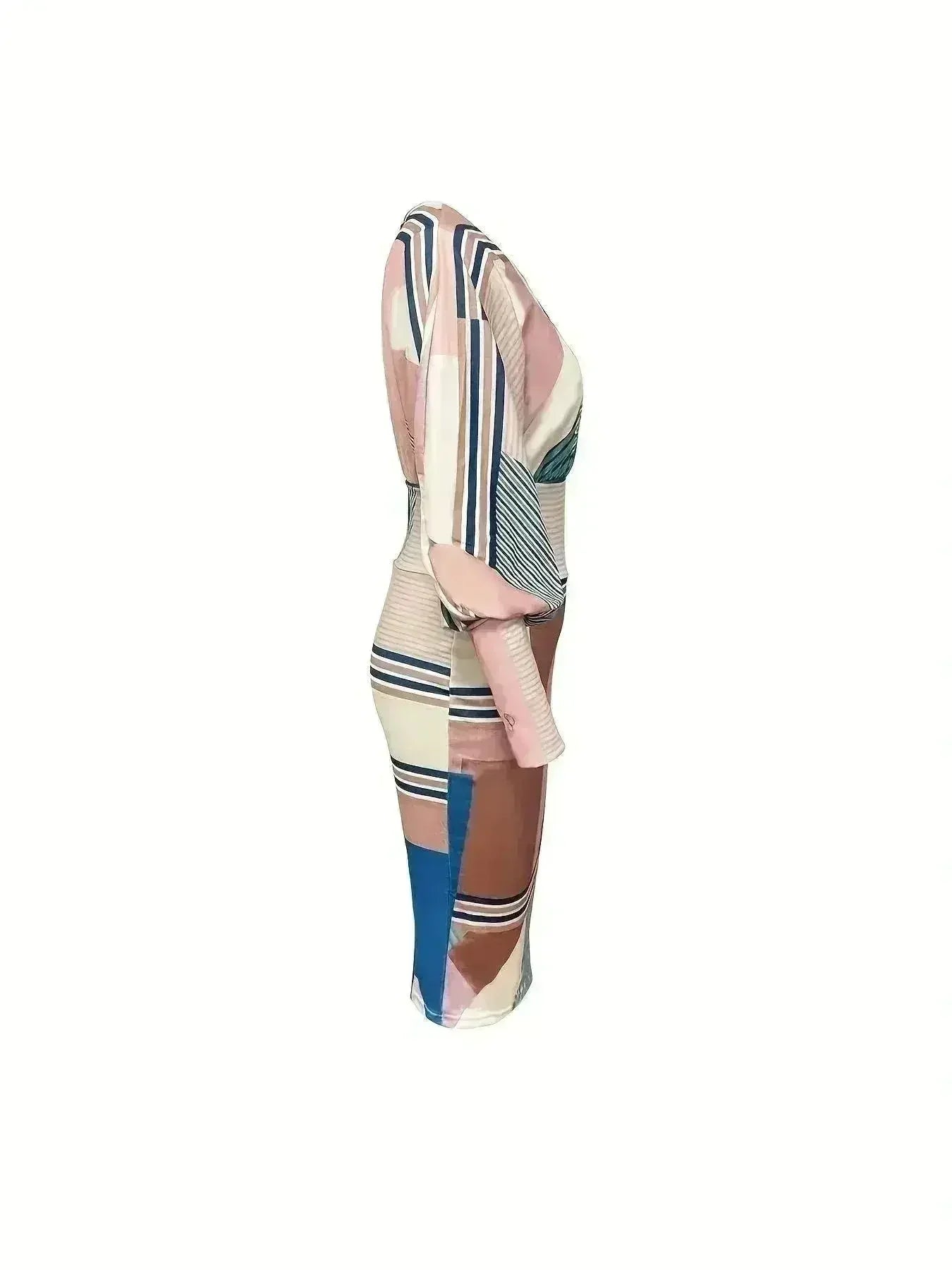 Casual Printed Dress - Women's Lightweight Sleeveless Dress