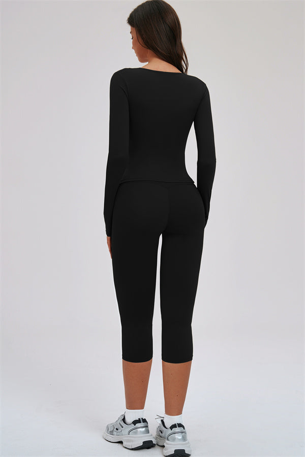 The Twirl Capri Leggings