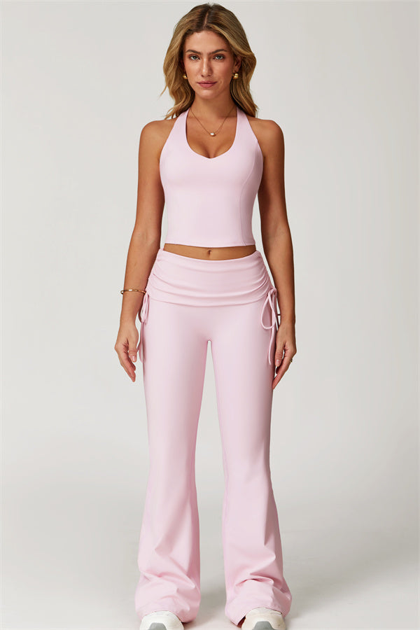 The Echo Tank Top Flared Leggings 2-Piece Set