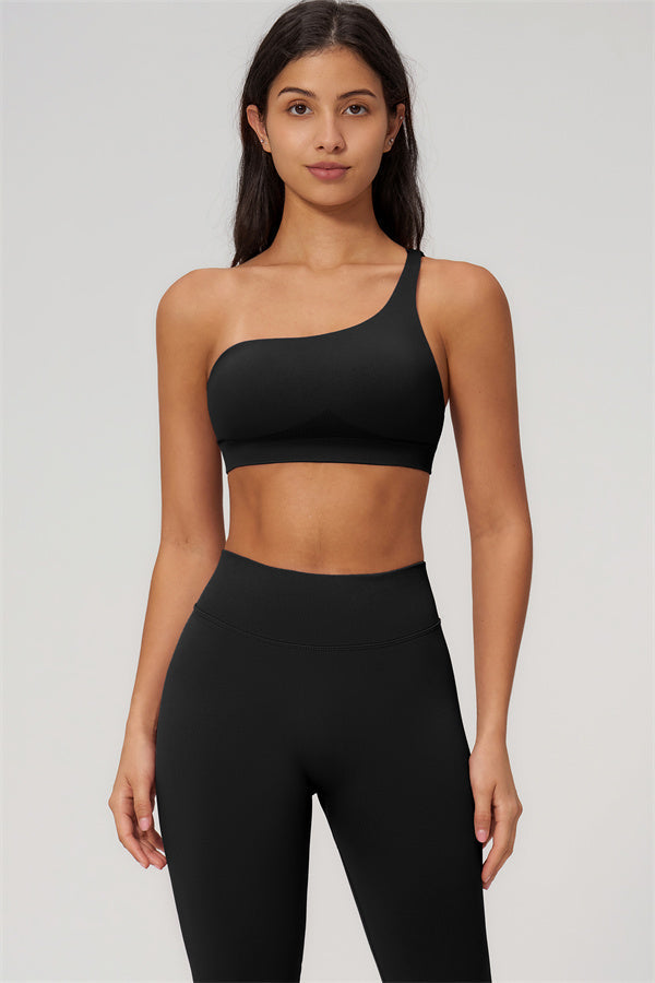 The Empower One-Shoulder Sports Bra Leggings 2-Piece Set