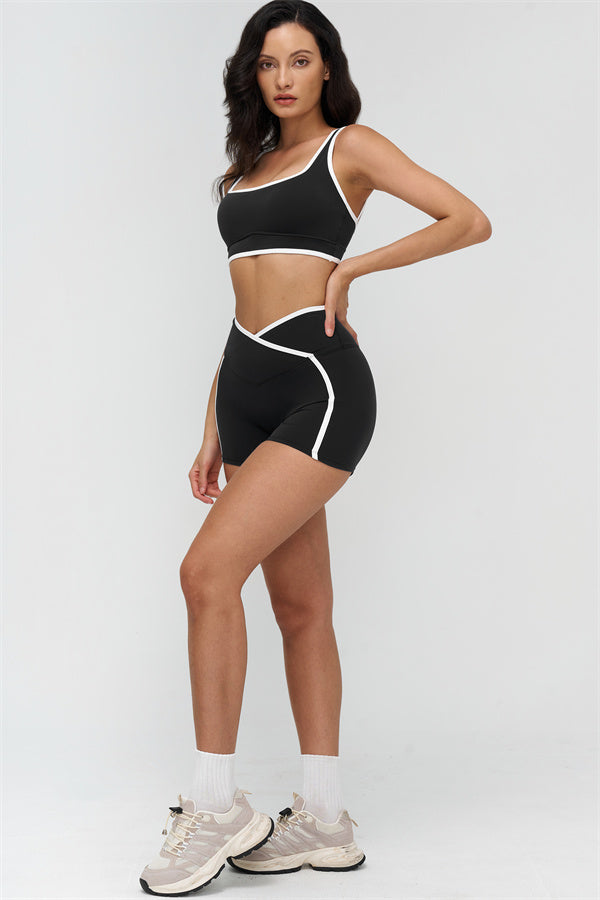 The Crave Sports Bra Shorts 2-Piece Set