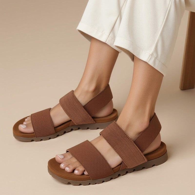 Gaia - Brown Casual Sandals
