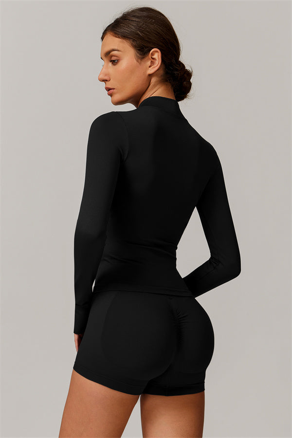 The Nova Luxe Jacket Shorts 2-Piece Set