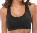Women’s Stylish Racerback Athletic Sports Bra | Padded Seamless High I