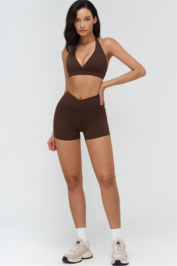 The BoldFit Sports Bra Shorts 2-Piece Set