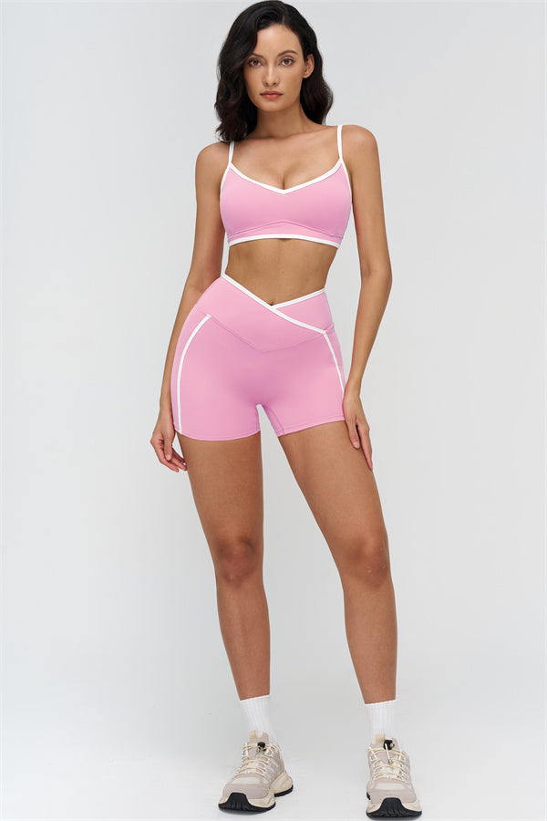 The Crave Contrast Sports Bra