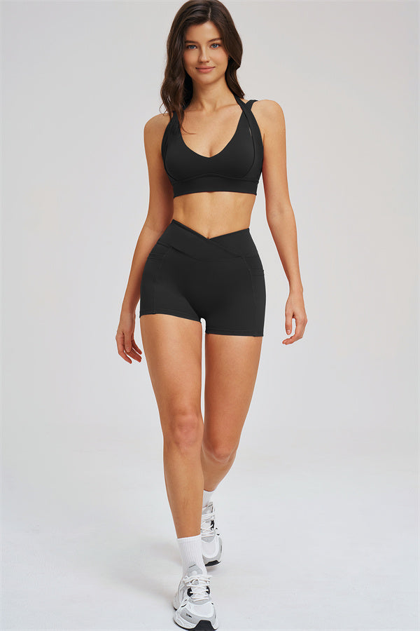 The Sizzle Sports Bra Shorts 2-Piece Set