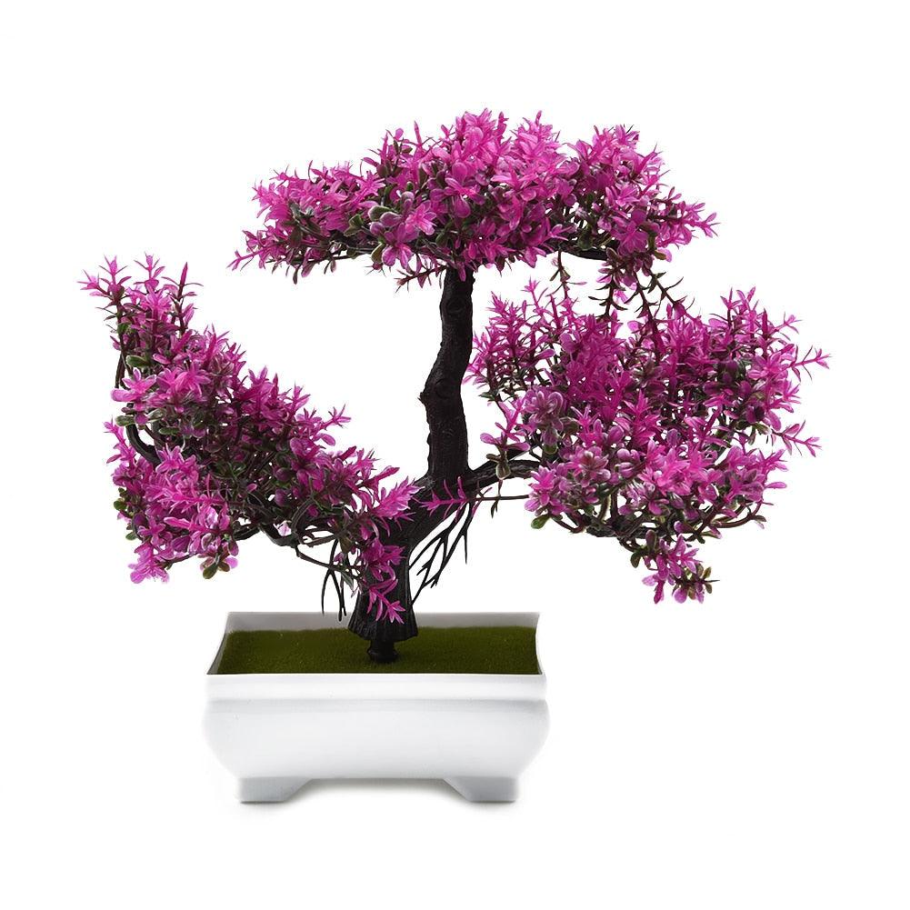 Fake Artificial Pot  Bonsai Potted Simulation Table Ornaments For Garden Party Hotel Office Decor Fake Flowers Arrangements for Home Decoration