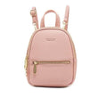 Famous Designer Mini Soft Touch Leather Small Backpack For Female And Girls Fashionable Ladies Bagpack Shoulder Bag