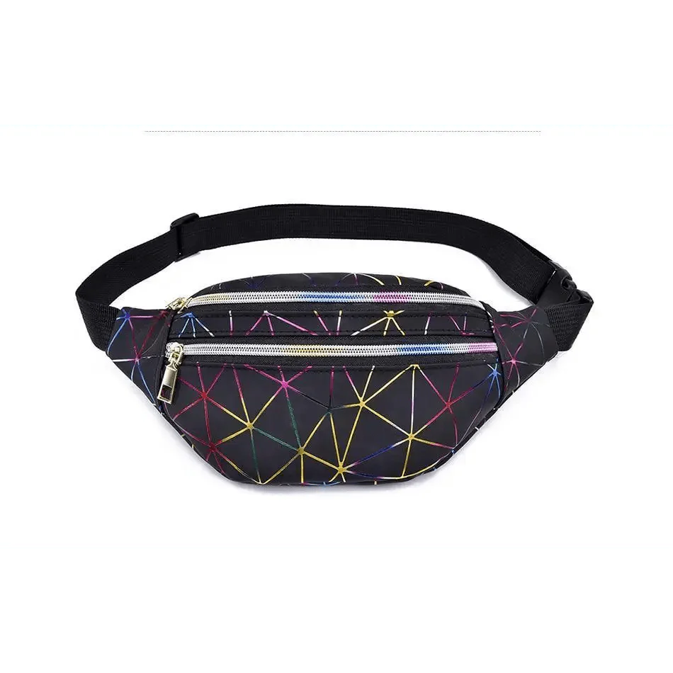 Fashion Holographic Women Waist Bags Modern Fanny Pack Adjustable Belt Bag Excellent Design Waist Packs Chest Phone Pouch