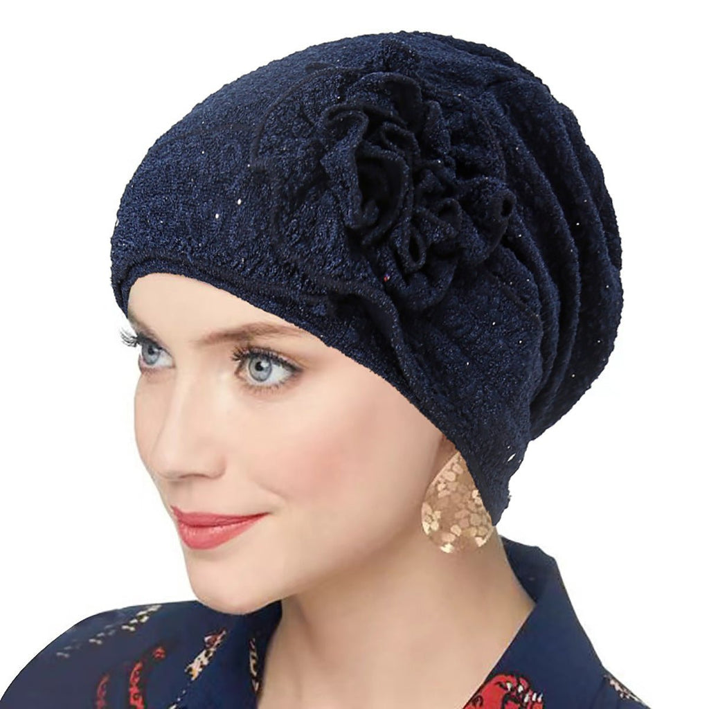 Fashion Women Solid Rose Flower Stretch Underscarf（MH112）