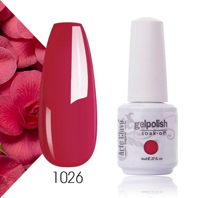 Fashion Womens Gel Nail Polish Multi Colors New UV LED Glossy Matte Luxury Design For Women