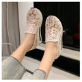 Lace Breathable Platform Slip-On