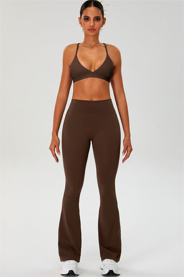 The Ember Sports Bra Flared Leggings 2-Piece Set