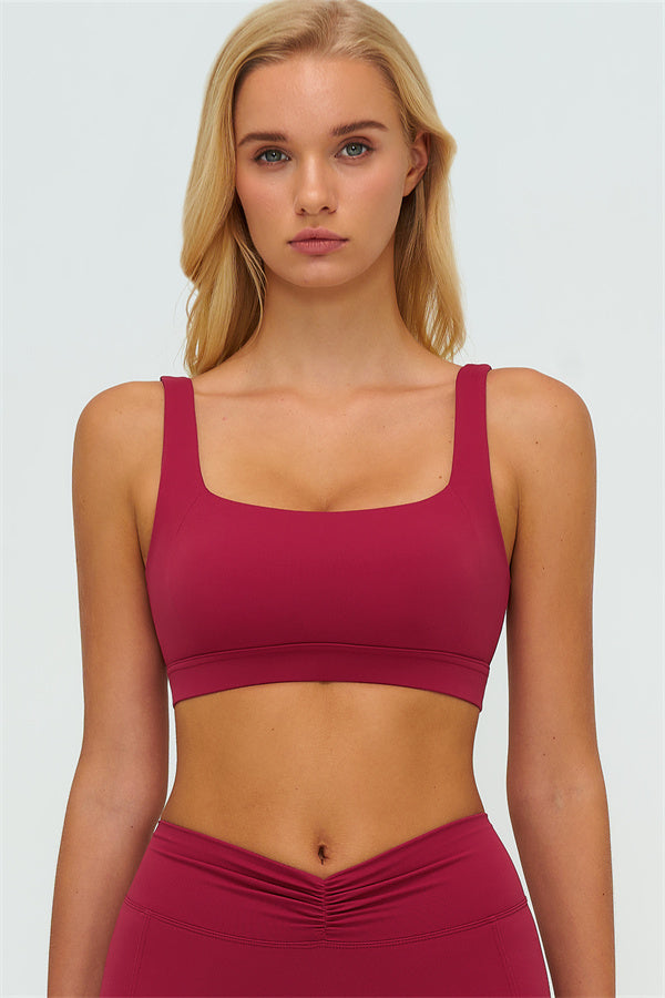 The Lushness V-Back Sports Bra Flared Leggings 2-Piece Set