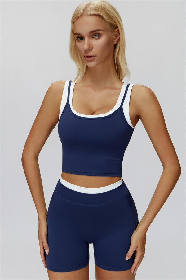 The Canyon Crop Tank Shorts 2-Piece Set