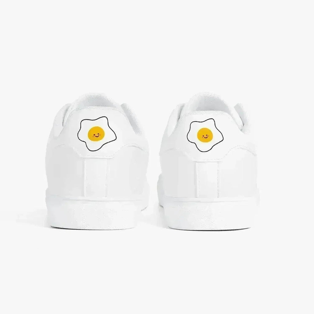 Jacki Easlick Lux Egg Low-Top Leather Sneakers