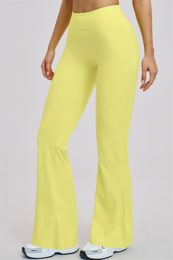 The Stride Crop Top Flared Leggings 2-Piece Set