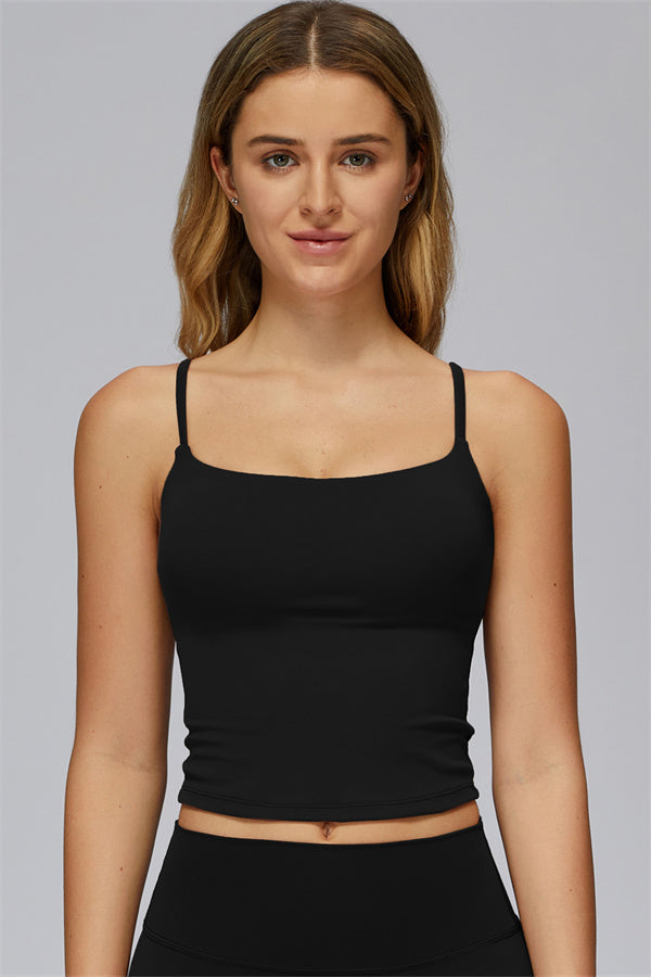 The FlexCore Crop Tank Capri Leggings 2-Piece Set