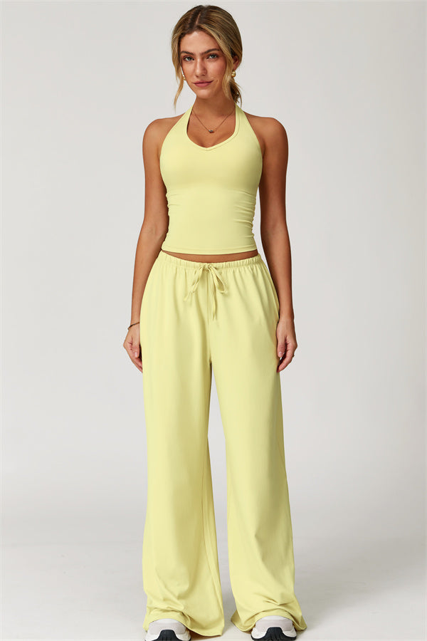 The Sprint Halter Tank Top