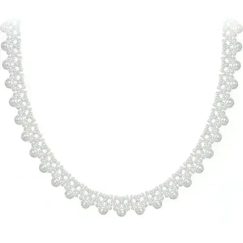 LuxeJewels™ – South Sea Pearl Necklace with 18K Gold Accent