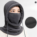 Fleece Hood Balaclava Face Mask | Windproof Neck Warmer for Outdoor Sports(MAC307)