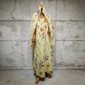 Floral Printed Oversized Abaya with Hijab (MOA297)