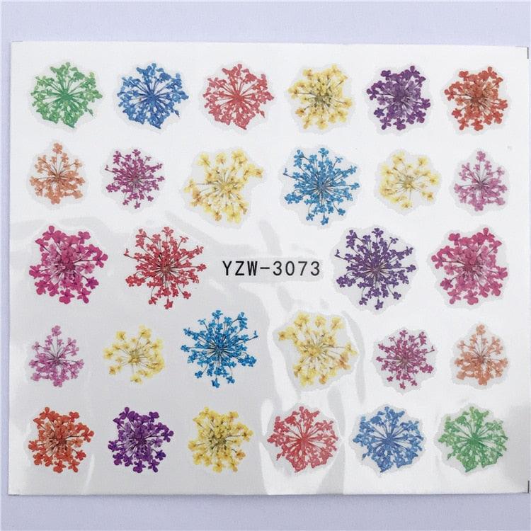 Fox Wolf Animal 3D Embossed Nail Sticker Flower Adhesive Manicure Slider Nail Art Tips Decorations Decals Manicure Design Golden Firework Star Accessories Heart Nail Art Stickers Glitter Decals Love Nail Sequins Laser Heart Nail