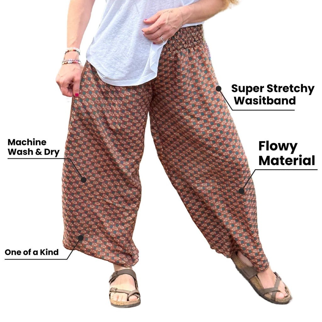Free Spirit Wide-Leg Palazzo Pants