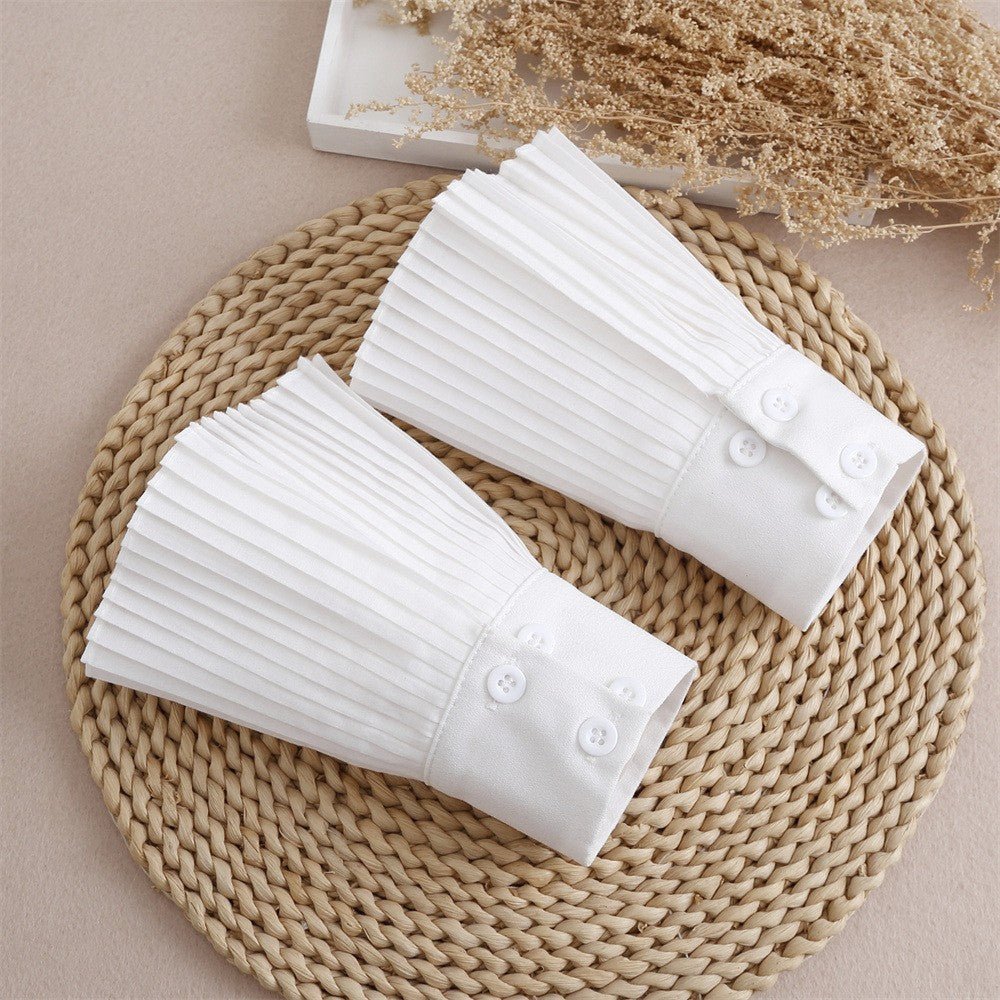 French Pleated Cuff Sleeves (MAC422)