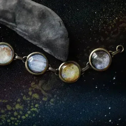 Galilean Moon Bracelet - Jupiter's Moons Astronomy Jewelry