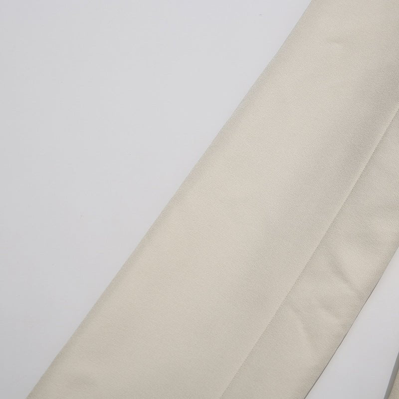 Gold Button Blazer & Straight Leg Pants Set (MS398)
