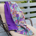 Handmade Kantha Quilt Blanket