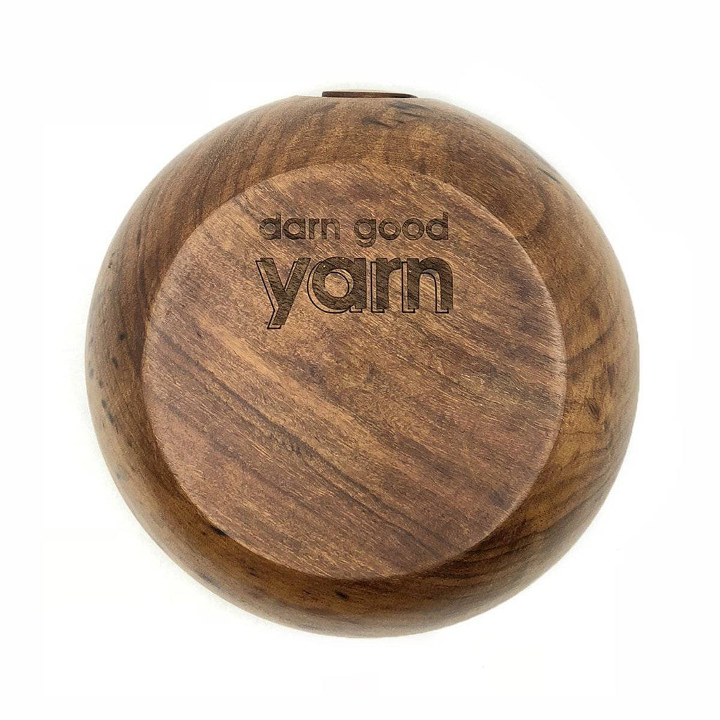 Handmade Wooden Yarn Bowl