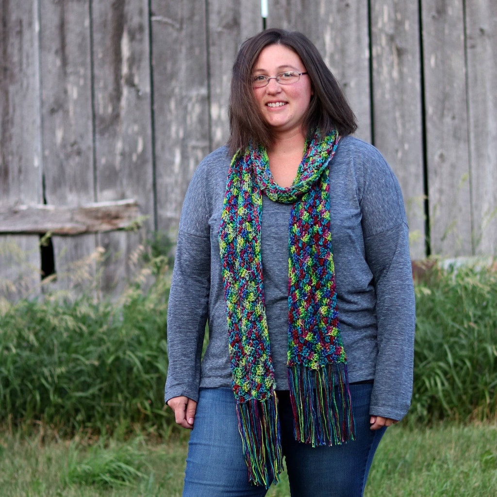 Headlands Crochet Scarf Pattern