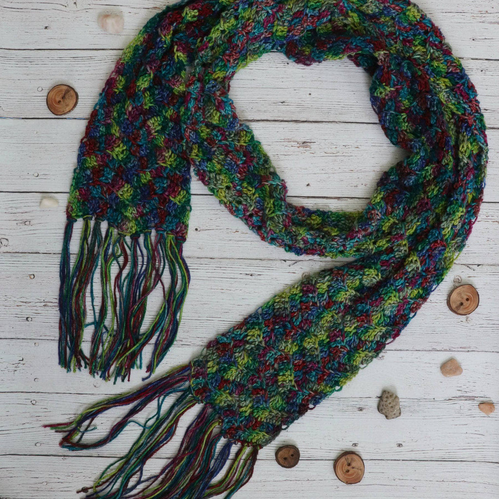 Headlands Crochet Scarf Pattern