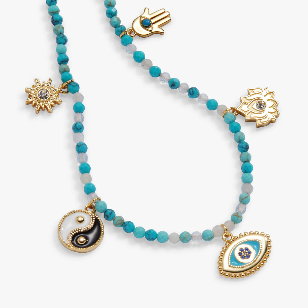 Healing Stone Charm Anklet
